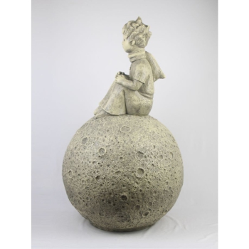 Der kleine Prinz und Fuchs aus Kunststein